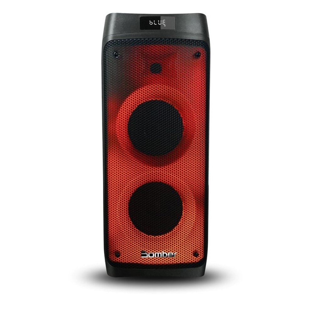 Caixa de Som Bluetooth Usb Auxiliar Sd Card Bomber Beatbox 1100 - 70wrms