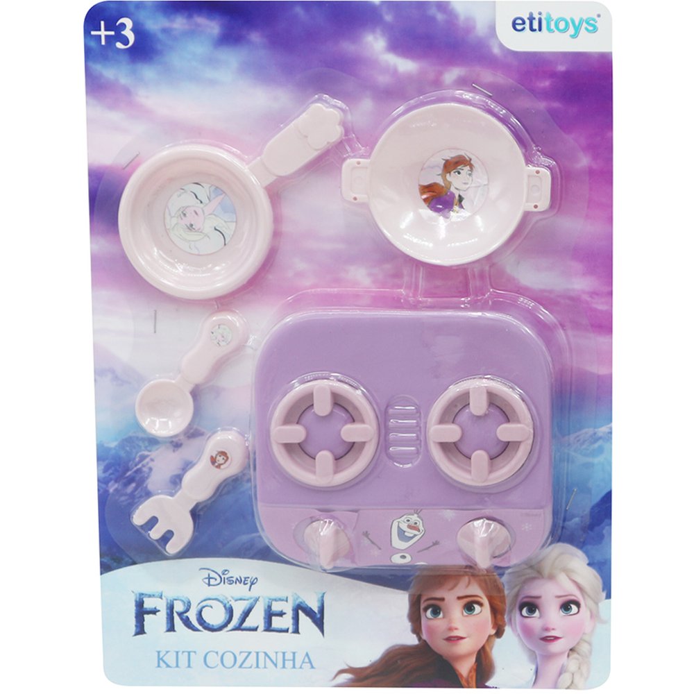 Jogo De Cozinha Frozen 5 Pecas - Etitoys