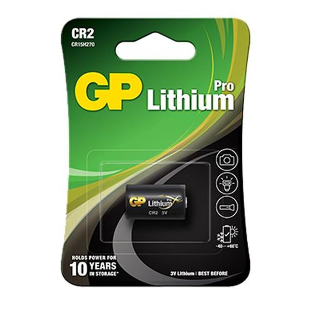 Bateria Lithium Photo GP 3V Blister Com 1 Unidade CR2-C1
