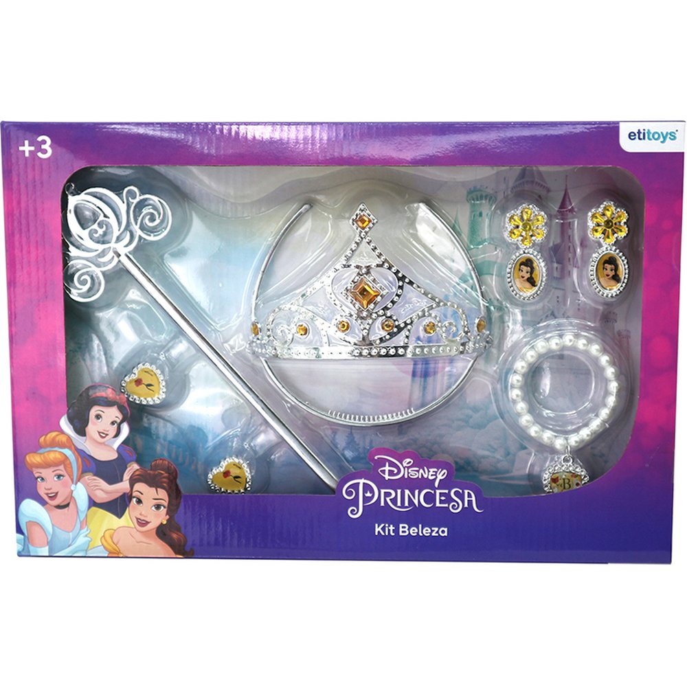 Kit Beleza Princesa 6 Pecas - Etitoys