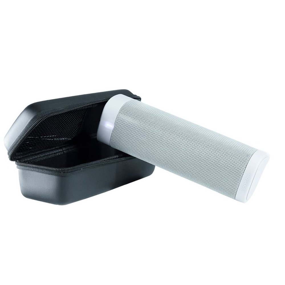Caixa de Som Portátil Bluetooth Bomber Mybomber Smart Silver - 10wrms
