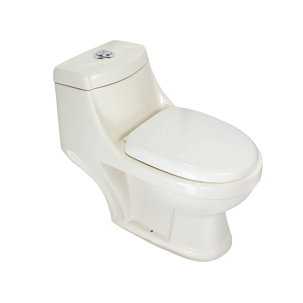 Kit Vaso Sanitário Monobloco Marfim Compacta