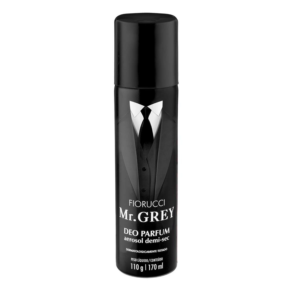 Desodorante Aerosol Fiorucci Mr. Grey 110G - 170 ml