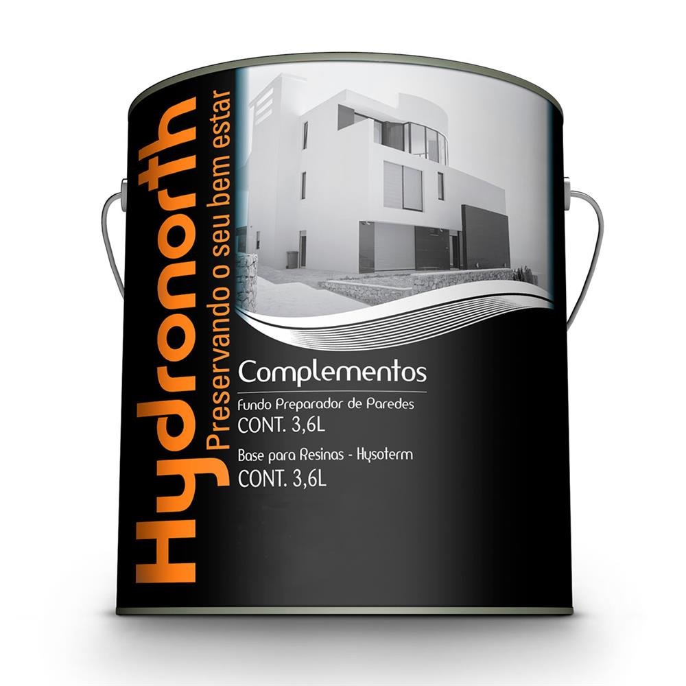 Fundo Preparador Paredes Base Água Hydronorth Incolor Galão 3,6 L