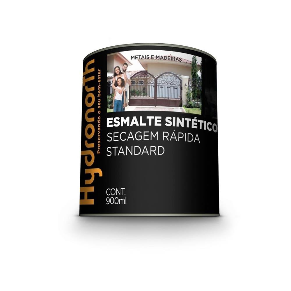 Esmalte Sintético Standard Metalizado Hydronorth Alumínio Lata 900 ml