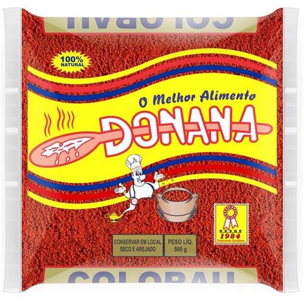 Colorau 500g Donana - Embalagem Contém 20 Unidades