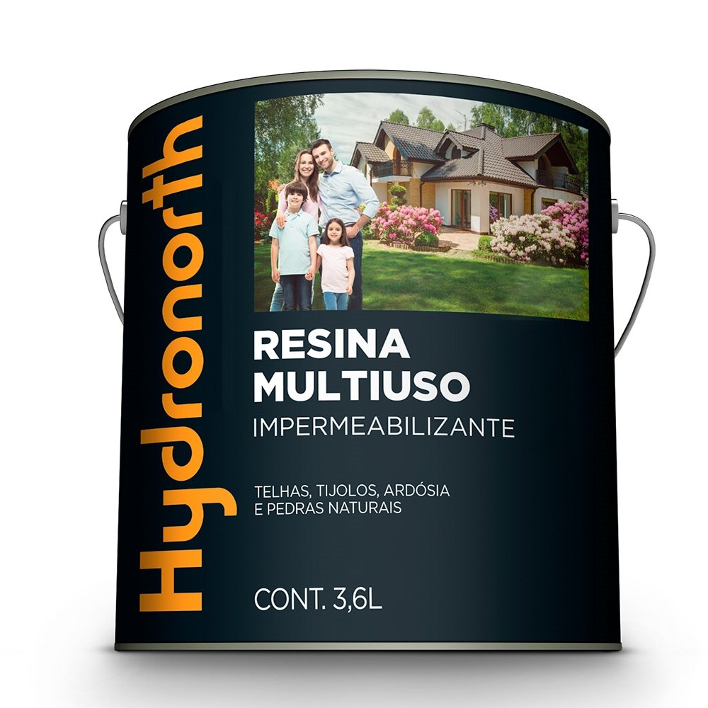 Resina Solvente Hydronorth Multiuso Branco Demarcação Galão 3,6L