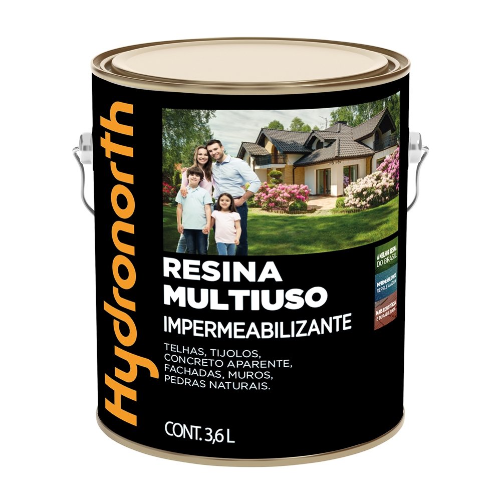 Resina Solvente Hydronorth Multiuso Cerâmica Telha Galão 3,6L