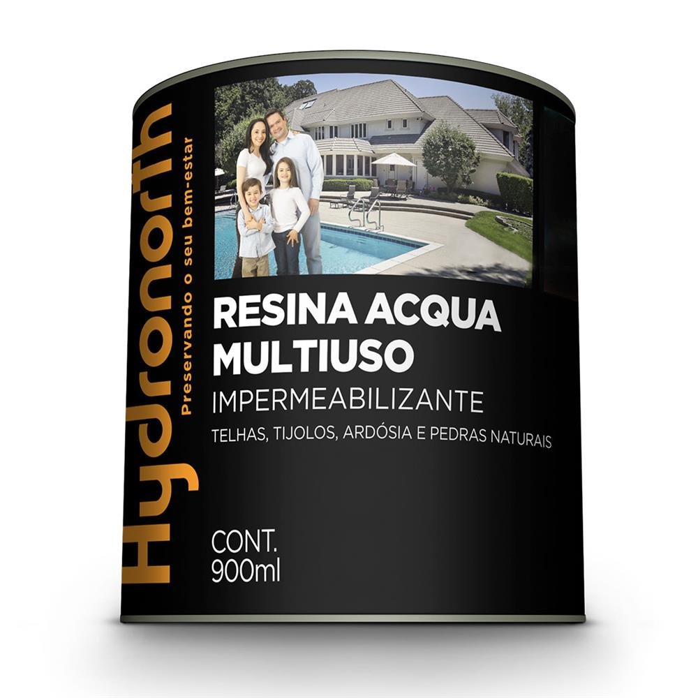 Resina Multiuso Acqua Color Hydronorth Perola Lata 900 ml
