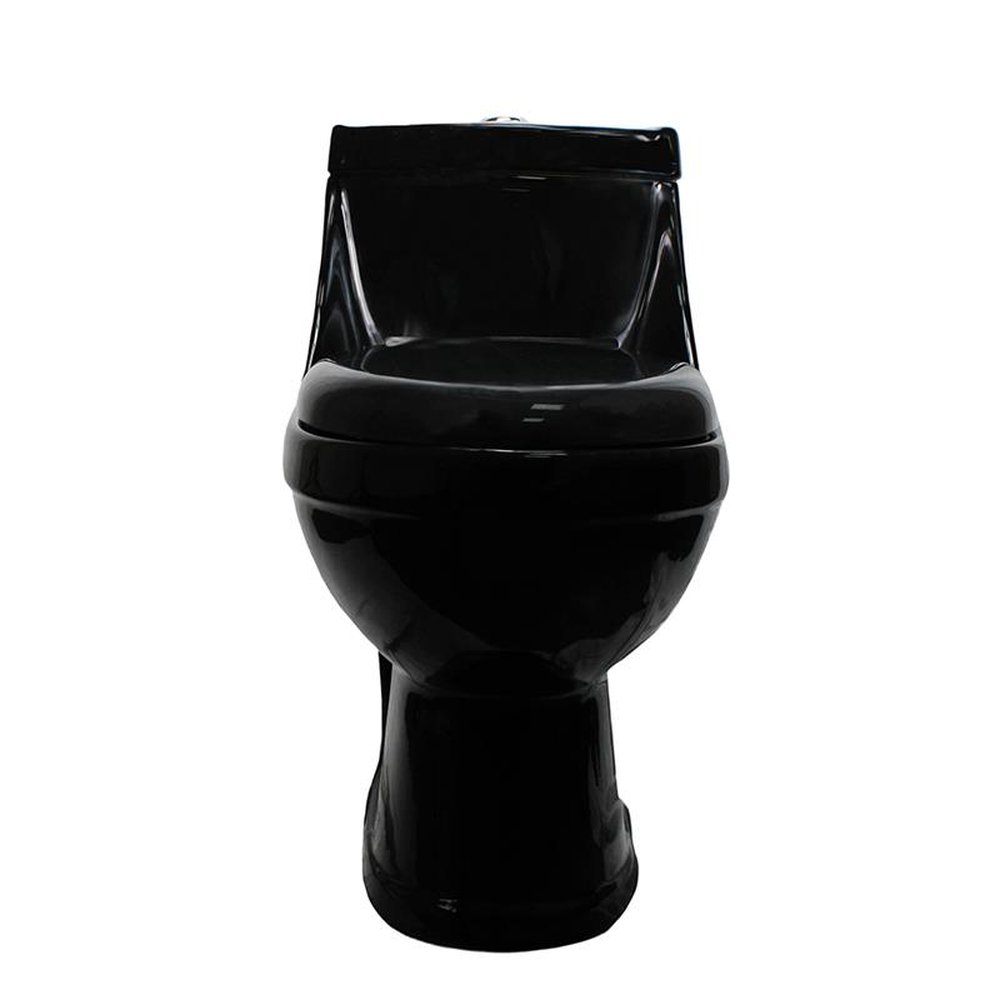 Kit Vaso Sanitário Monobloco Preto Compacta