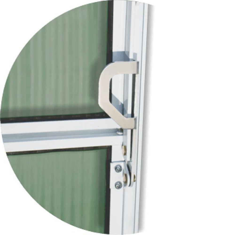 Basculante 2 Seções 60 X 200 Plus Vidro Boreal Branco Brilhante