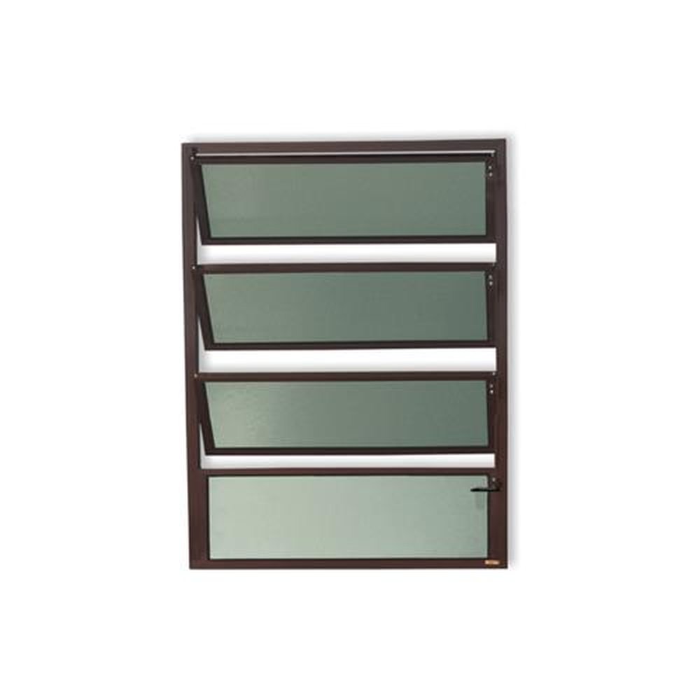 Basculante 80 X 40 Puls Vidro Boreal Marrom Corten