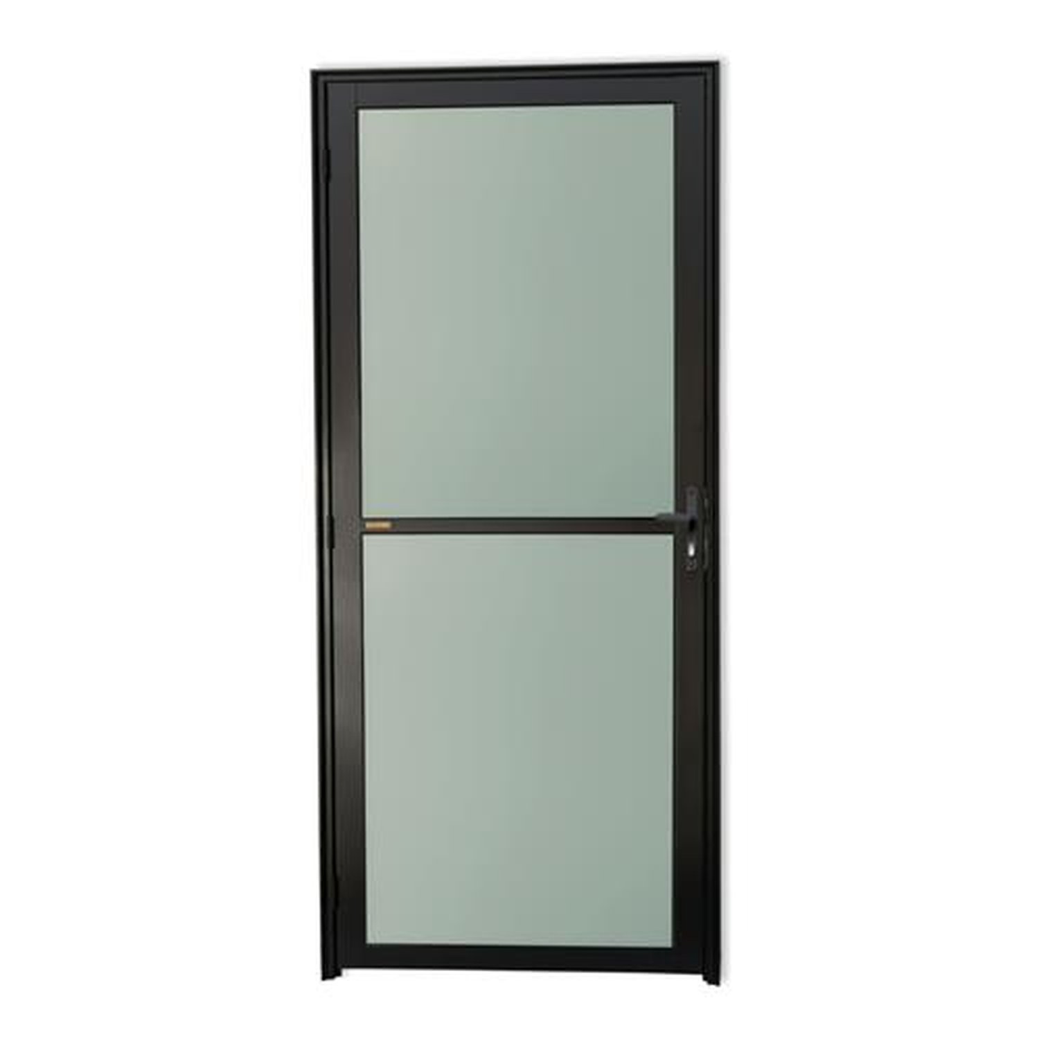 Porta Vidrao Lado Direito Super Preto Acetinado 90 Vidro Boreal