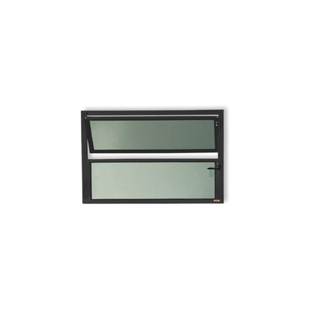 Basculante 40 X 60 Plus Vidro Boreal Preto Acetinado