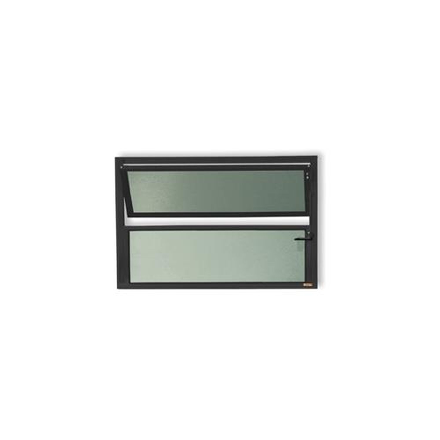 Basculante 40 X 60 Plus Vidro Boreal Preto Acetinado