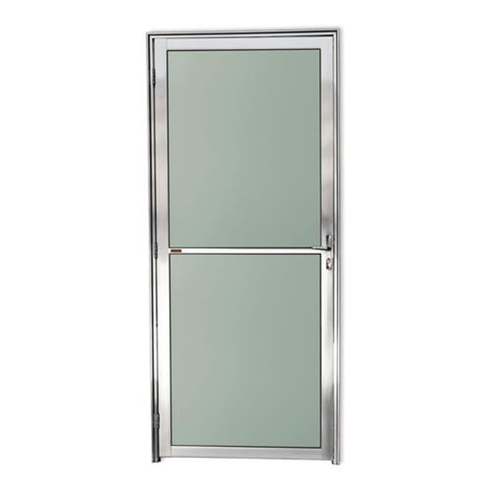 Porta Vidrao Lado Direito Super Anodizado Brilhante 80 Vidro Boreal
