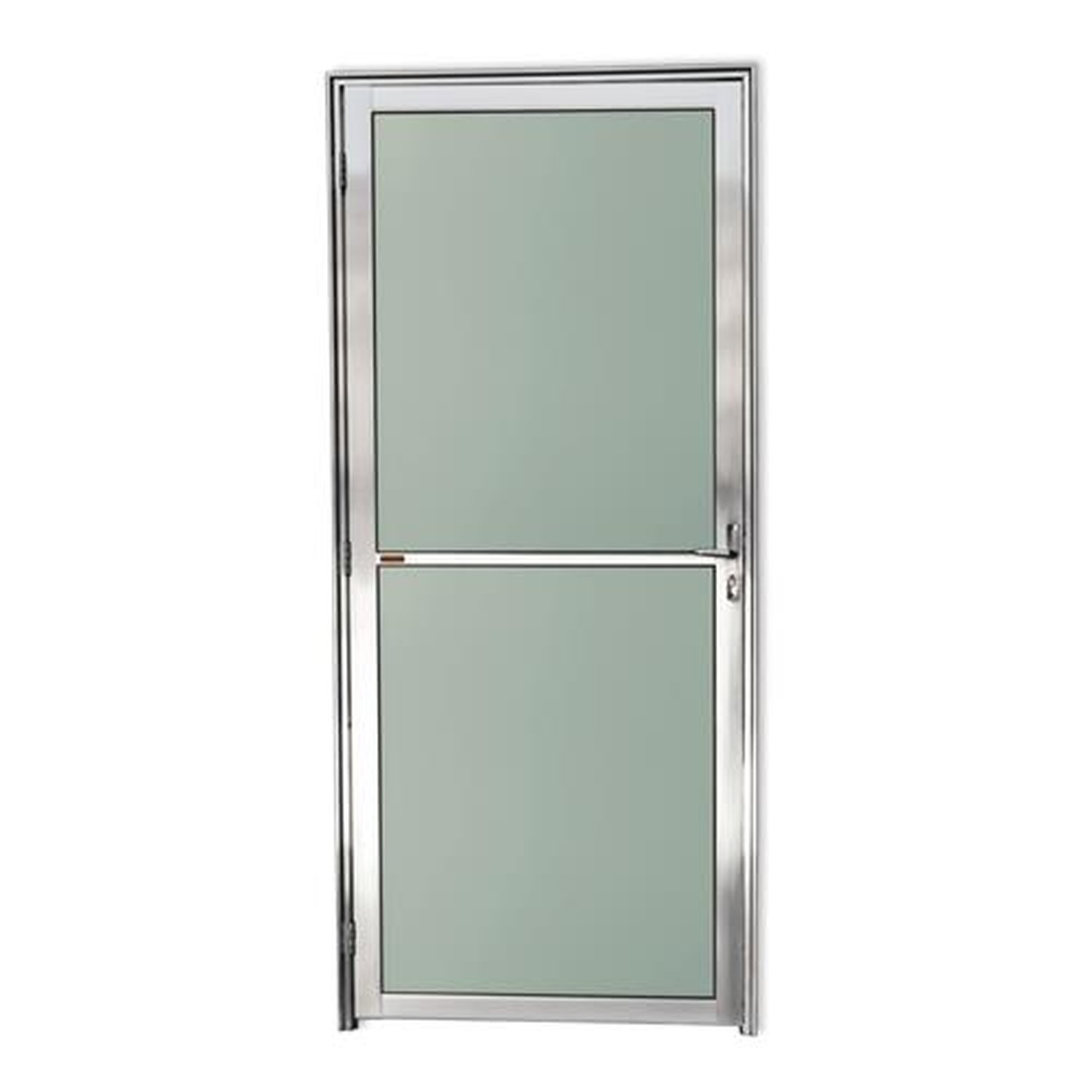 Porta Vidrao Lado Direito Super Anodizado Brilhante 80 Vidro Boreal