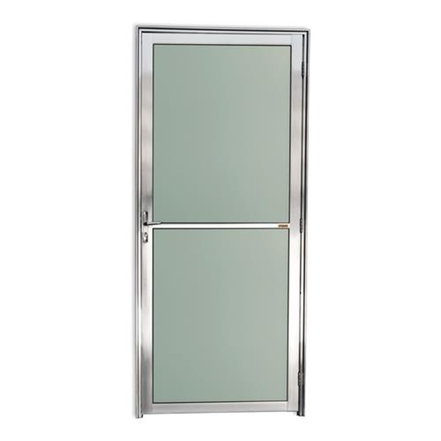 Porta Vidrao Lado Esquerdo Super Anodizado Brilhante 90 Vidro Boreal