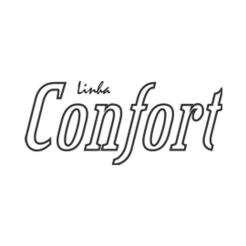 Janela Confort 4 Folhas com Grade 100 X 150 Vidro Liso Marrom Corten
