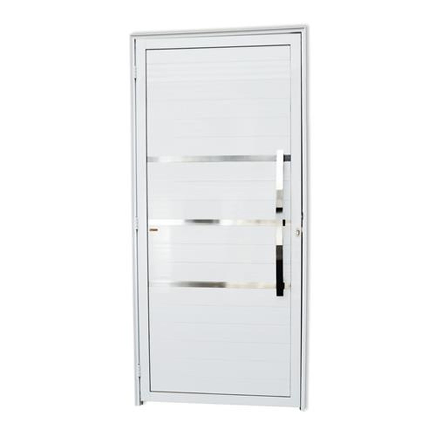 Porta Lambril Evolution com Puxador Lado Direito Super Branco Brilhante 90