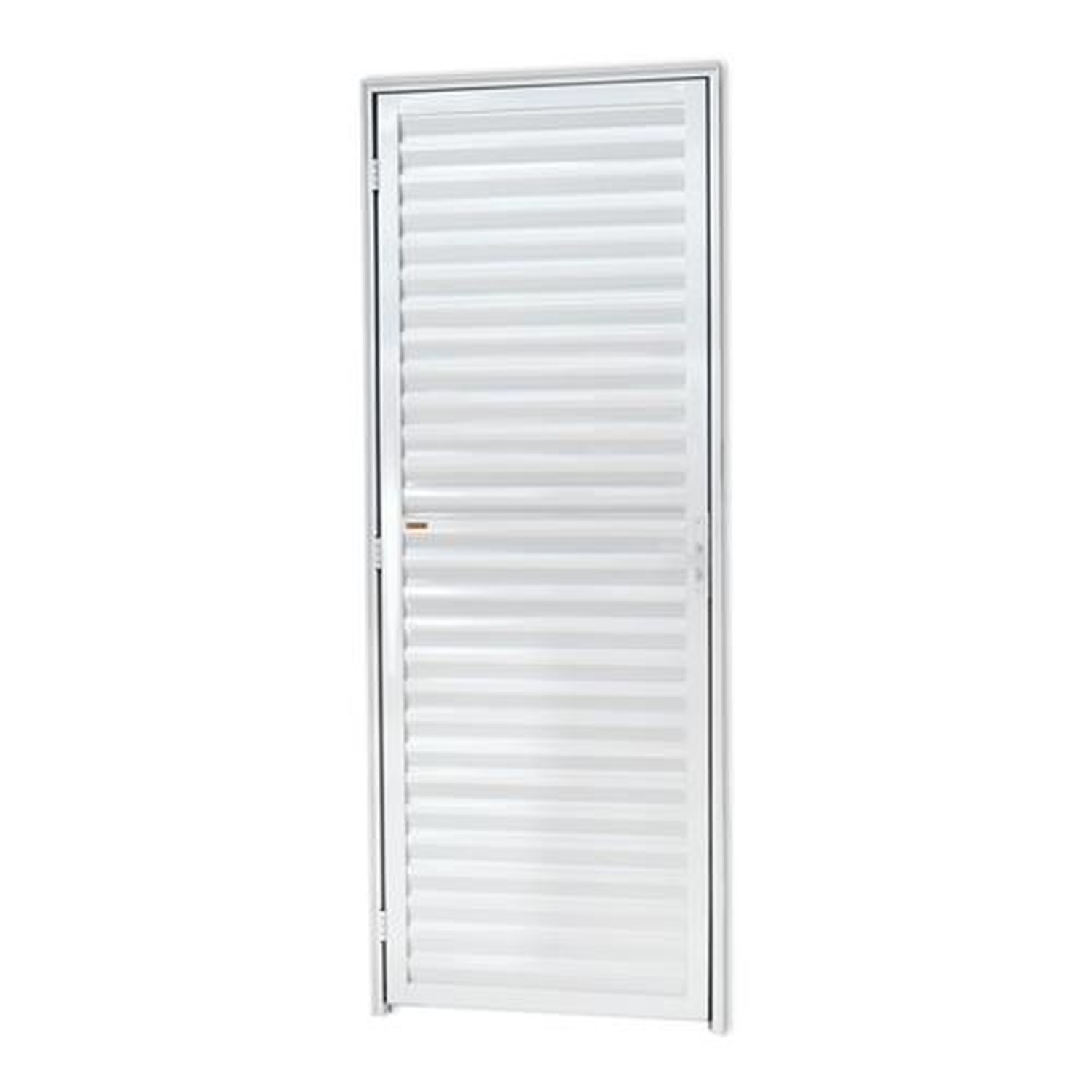 Porta Fechada 70 Lado Direito Linha 25 Branco Brilhante