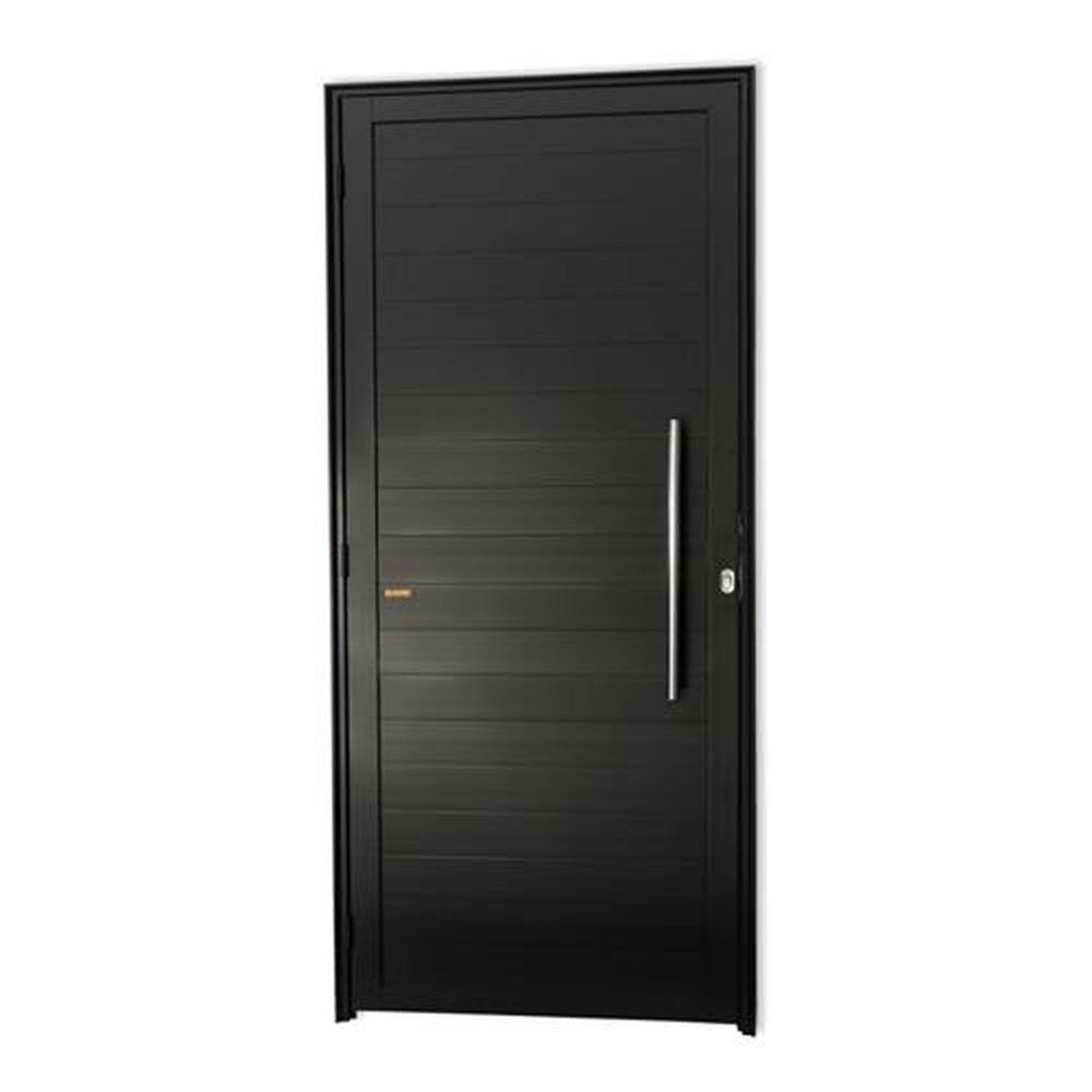 Porta Lambril com Puxador Lado Direito Super Preto Acetinado 100