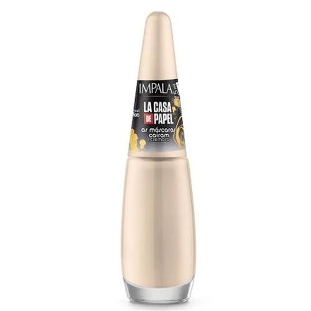 Esmalte Impala 6X1 763 Crem La Casa De Papel As Mascaras Cairam