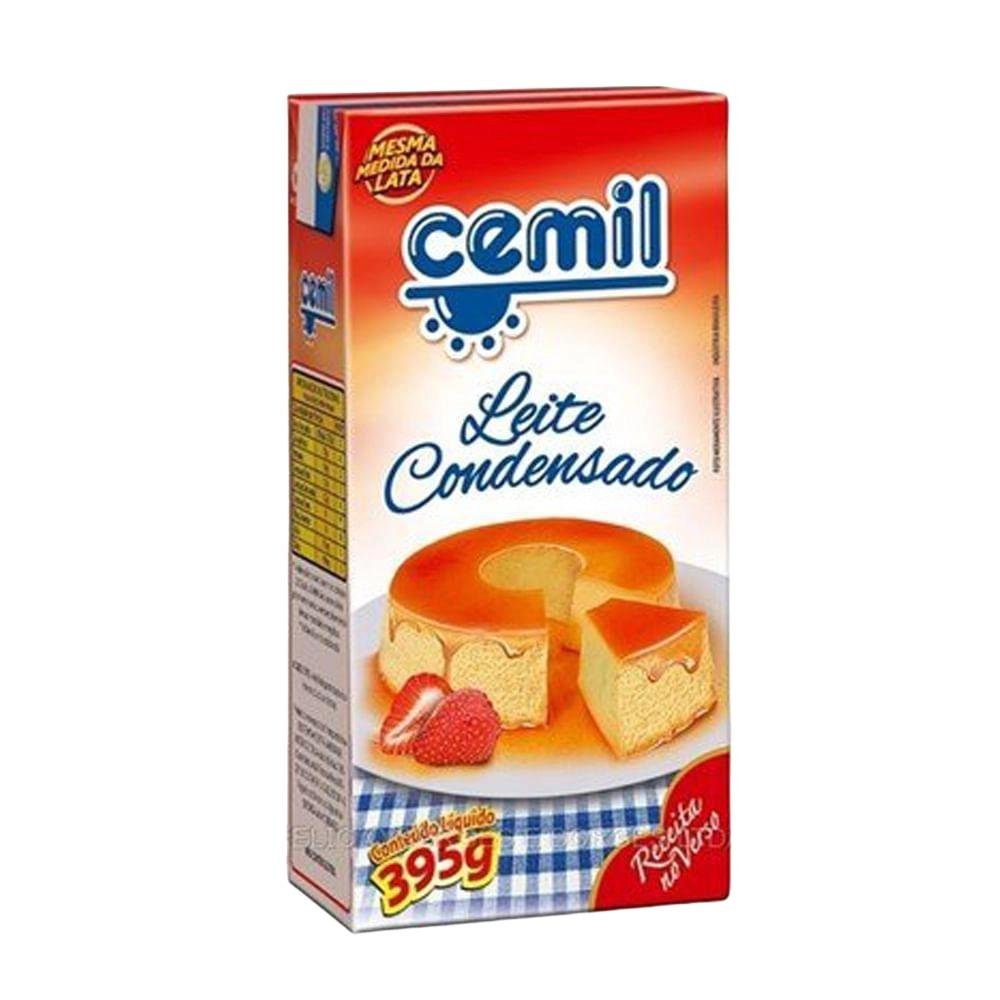 Leite Condesado Cemil Integral 8% Gordura 395g