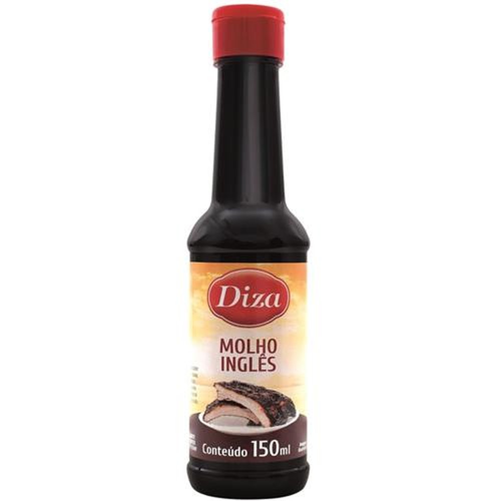 Molho Inglês pote pet 150ml - Caixa com 24 Unidades