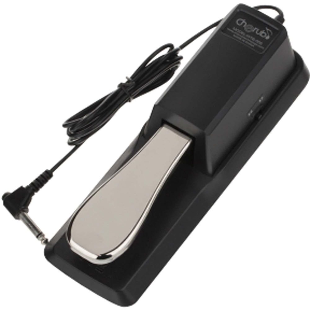 Pedal Sustain para Teclado e Piano WTB-005 Preto Cherub