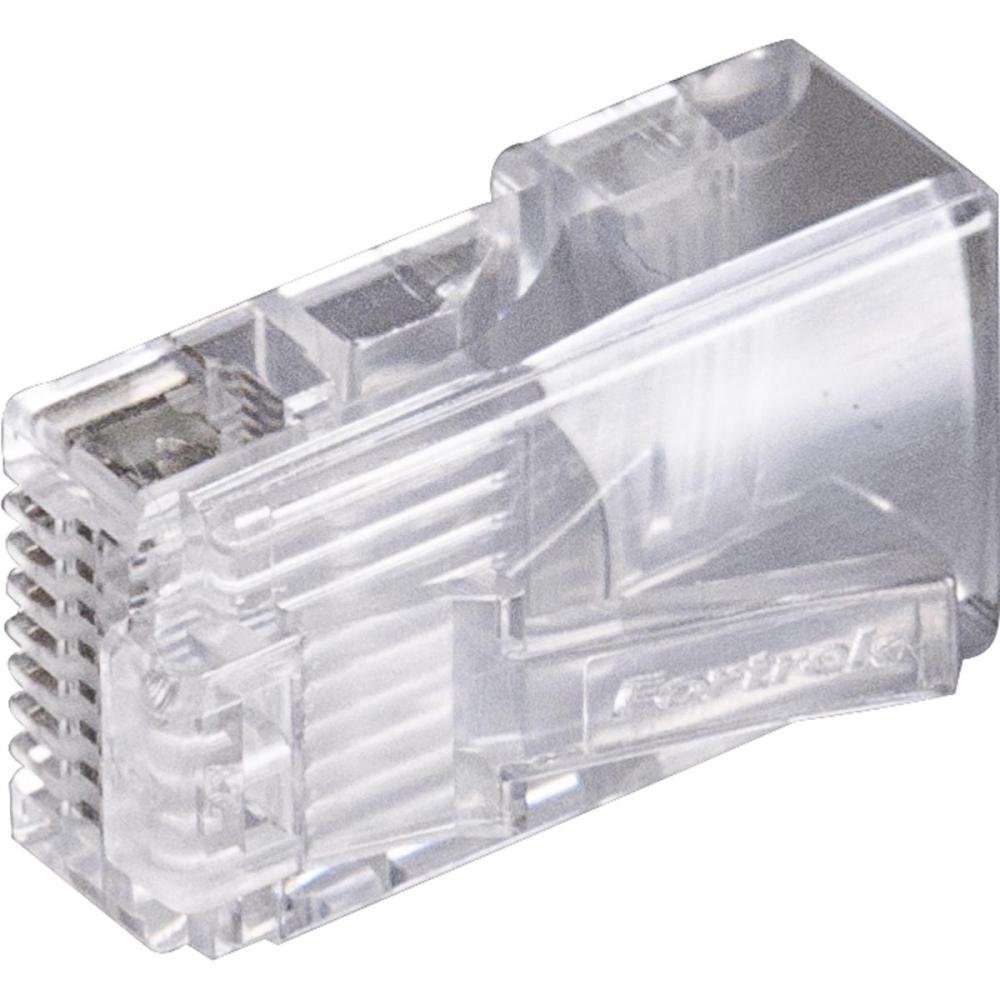 Conector Macho CAT6 RJ45 112 Fortrek FK 140E Un.Venda: BLI/100