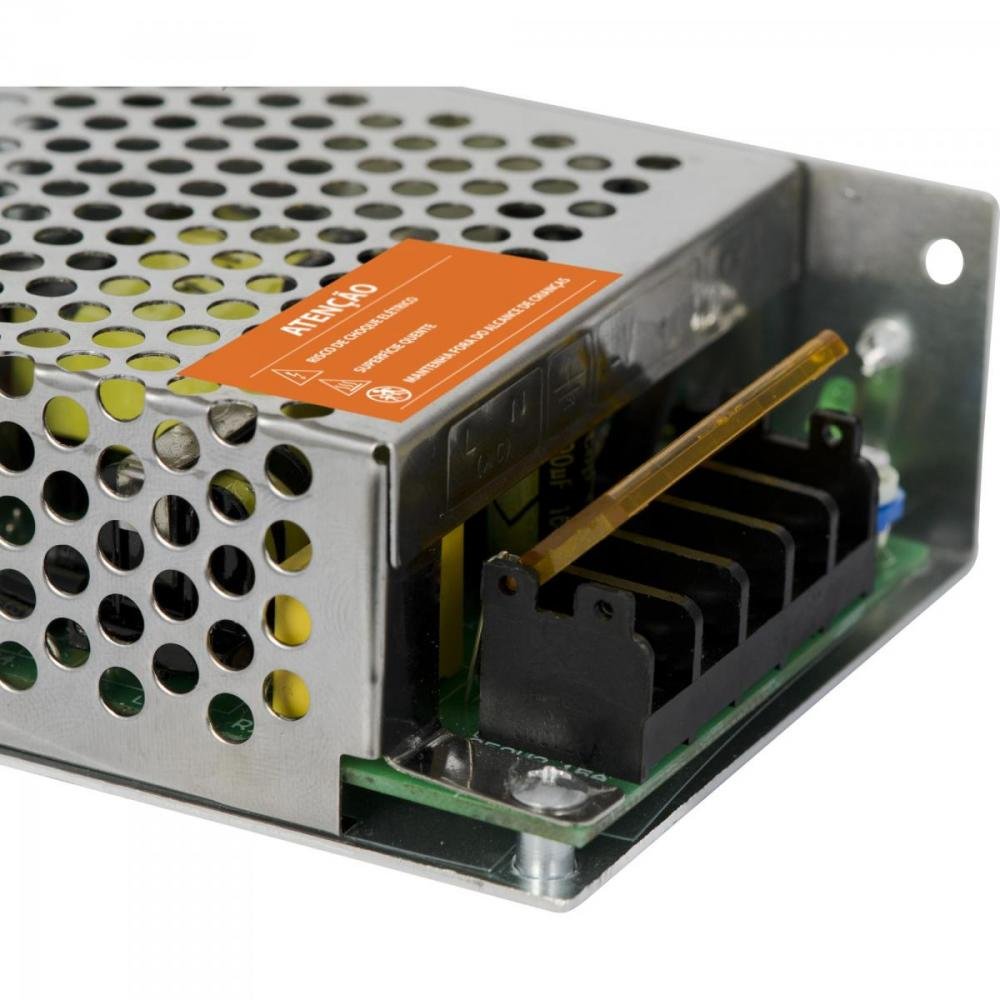 Fonte Colmeia 12VDC 5A 60W Bivolt Automatica FTC1205 HAYONIK