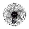 Ventilador de Parede Ventisol Steel Comercial 50cm, Ajuste Fino de Velocidade, 6 Pás, Preto, Bivolt