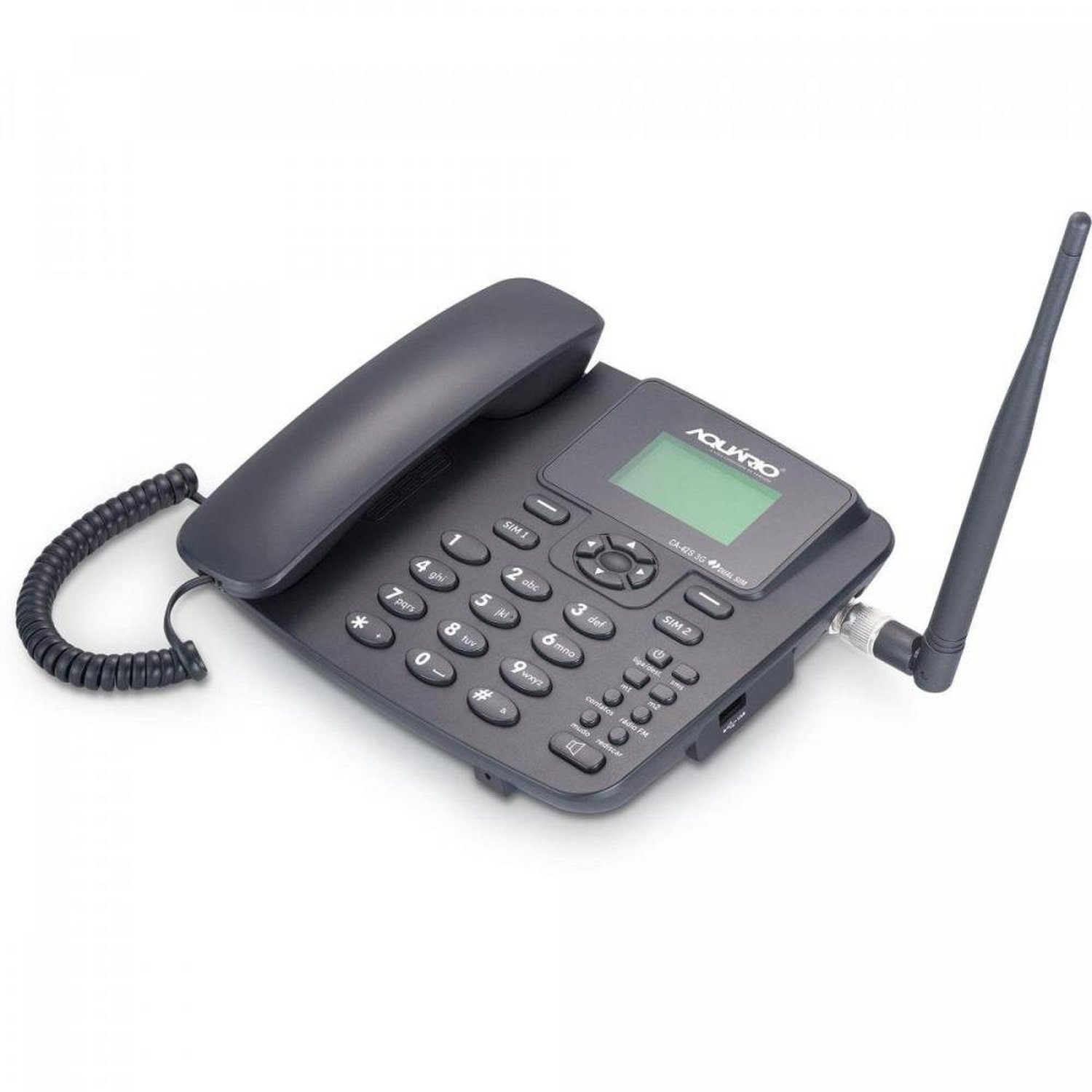 Telefone Celular Fixo CA42-S 3G Aquário