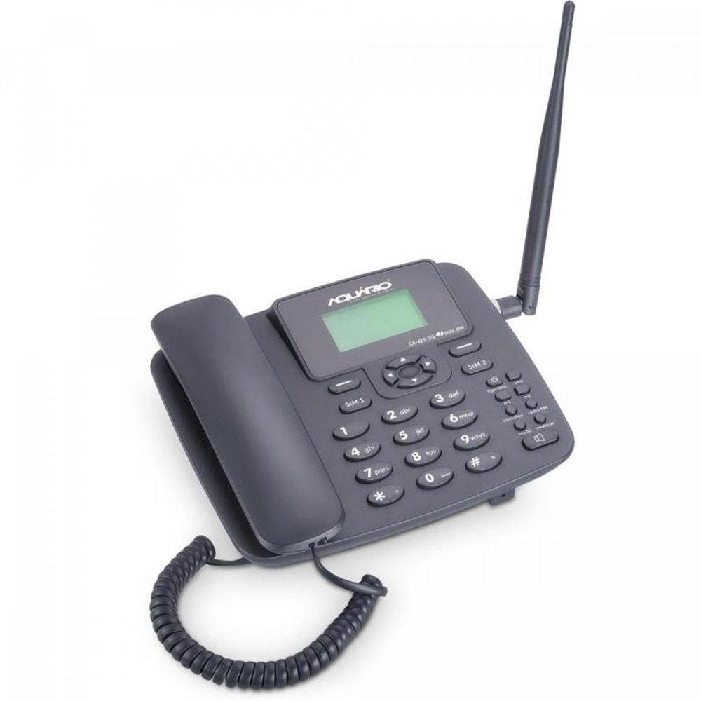 Telefone Celular Fixo CA42-S 3G Aquário