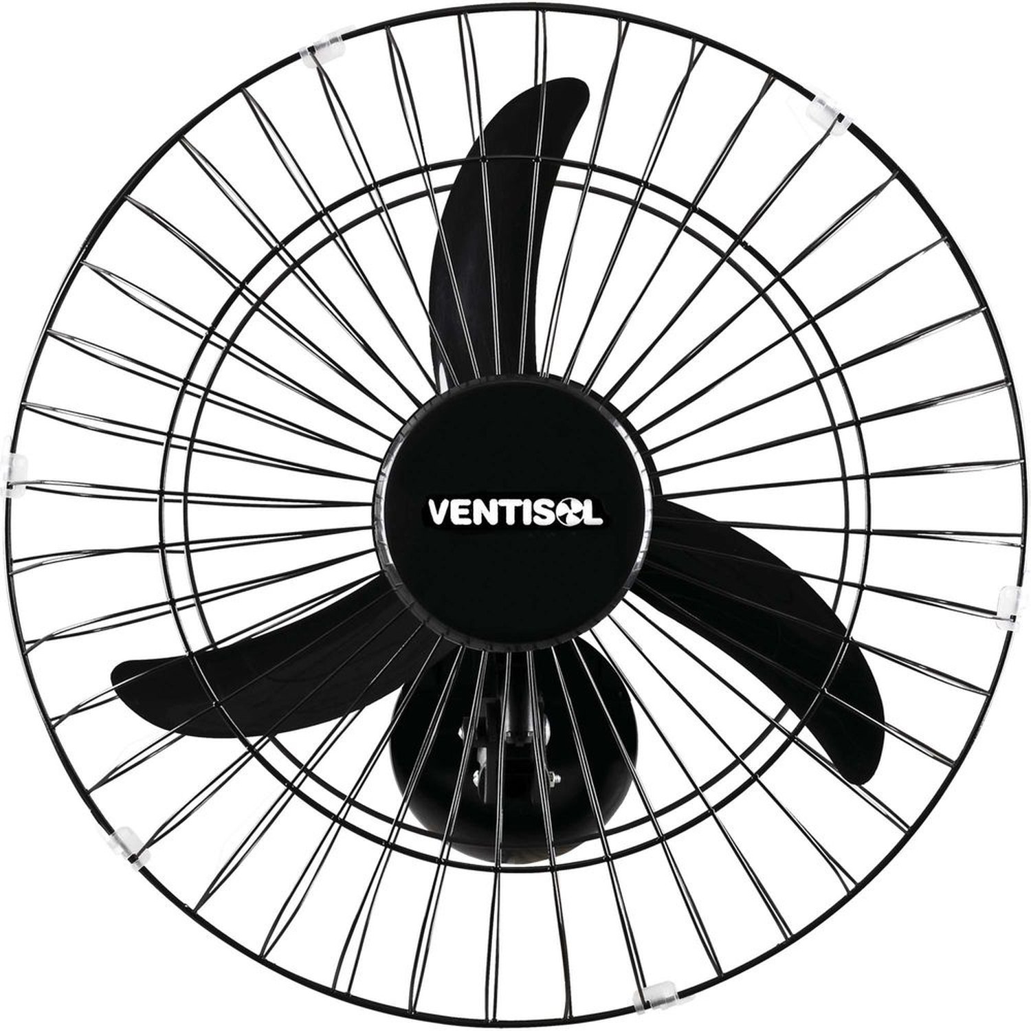 Ventilador de Parede 50cm 220V New Premium Preto Ventisol