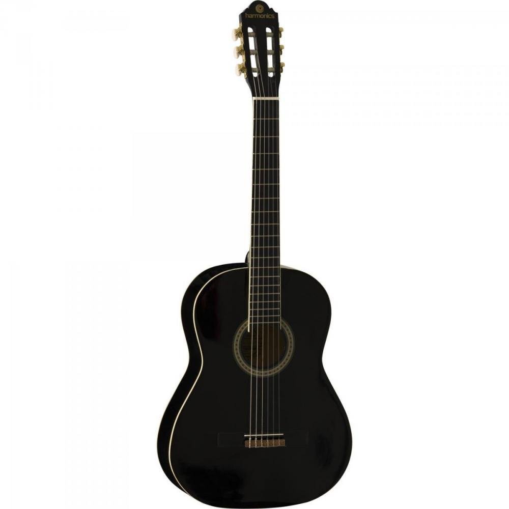 Violão Acústico Clássico Nylon GNA-111 Preto Harmonics