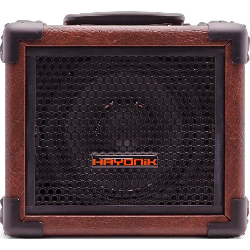 Caixa Multiuso 20W Bluetooth/USB/SD/FM IRON 80 Marrom HAYONIK