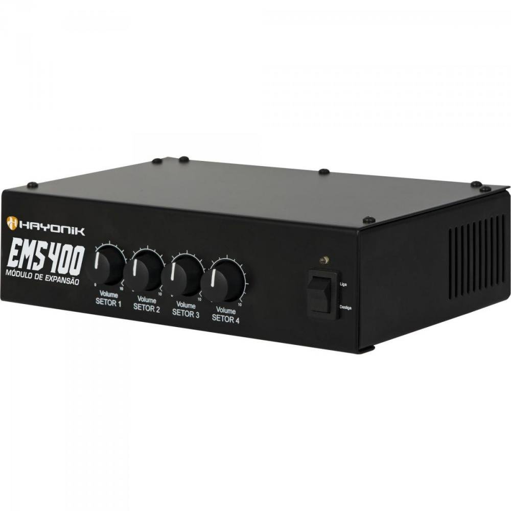Módulo De Expansão Amplificado EMS 400 HAYONIK Un.Venda: PC/1