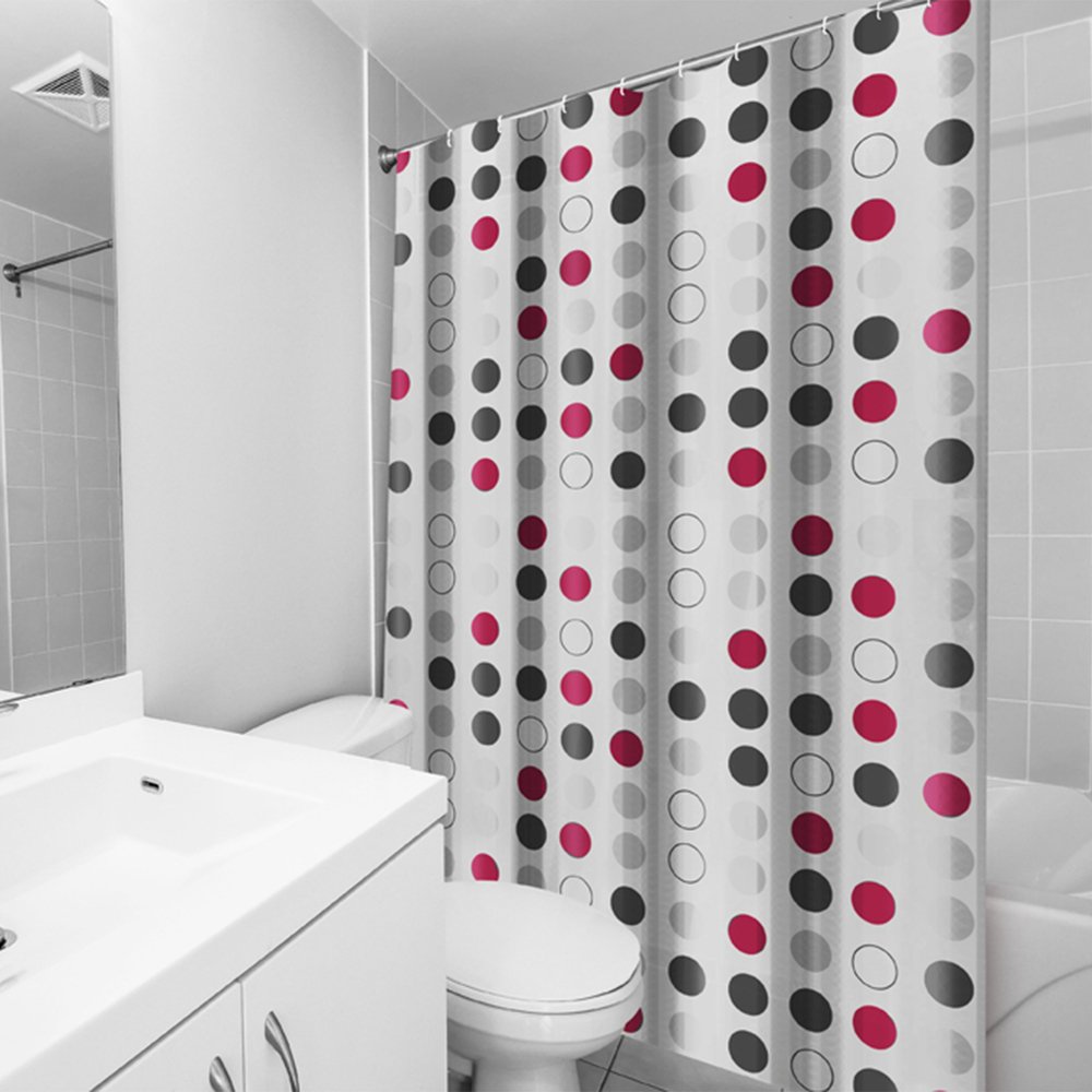 Cortina Banheiro Estampada 0,10mm