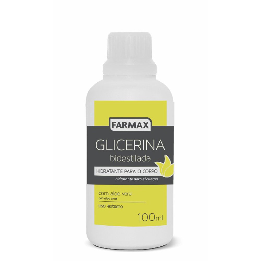 Glicerina Bi Destilada Farmax Hidratante 100ml