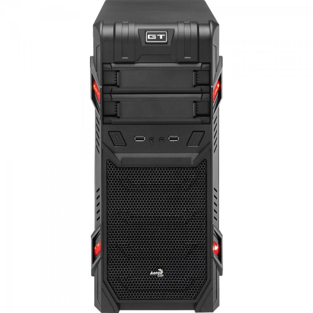 Gabinete Gamer Mid Tower Gt Window En58683 Preto Aerocool