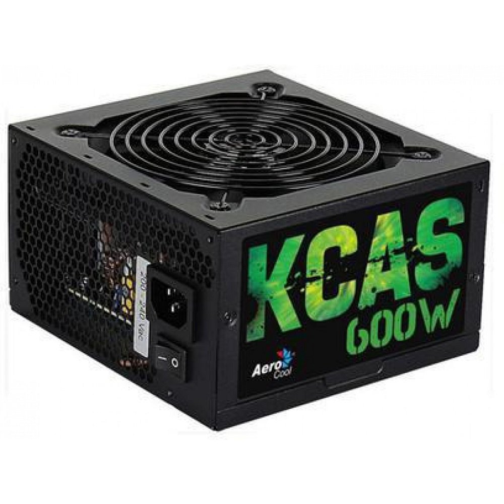 Fonte Pc 600w Kcas 80 Plus Bronze, Bivolt, Kcas-600w, Aerocool