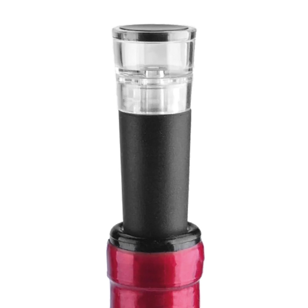 Tampa Para Garrafa De Vinho Vácuo Acrilica