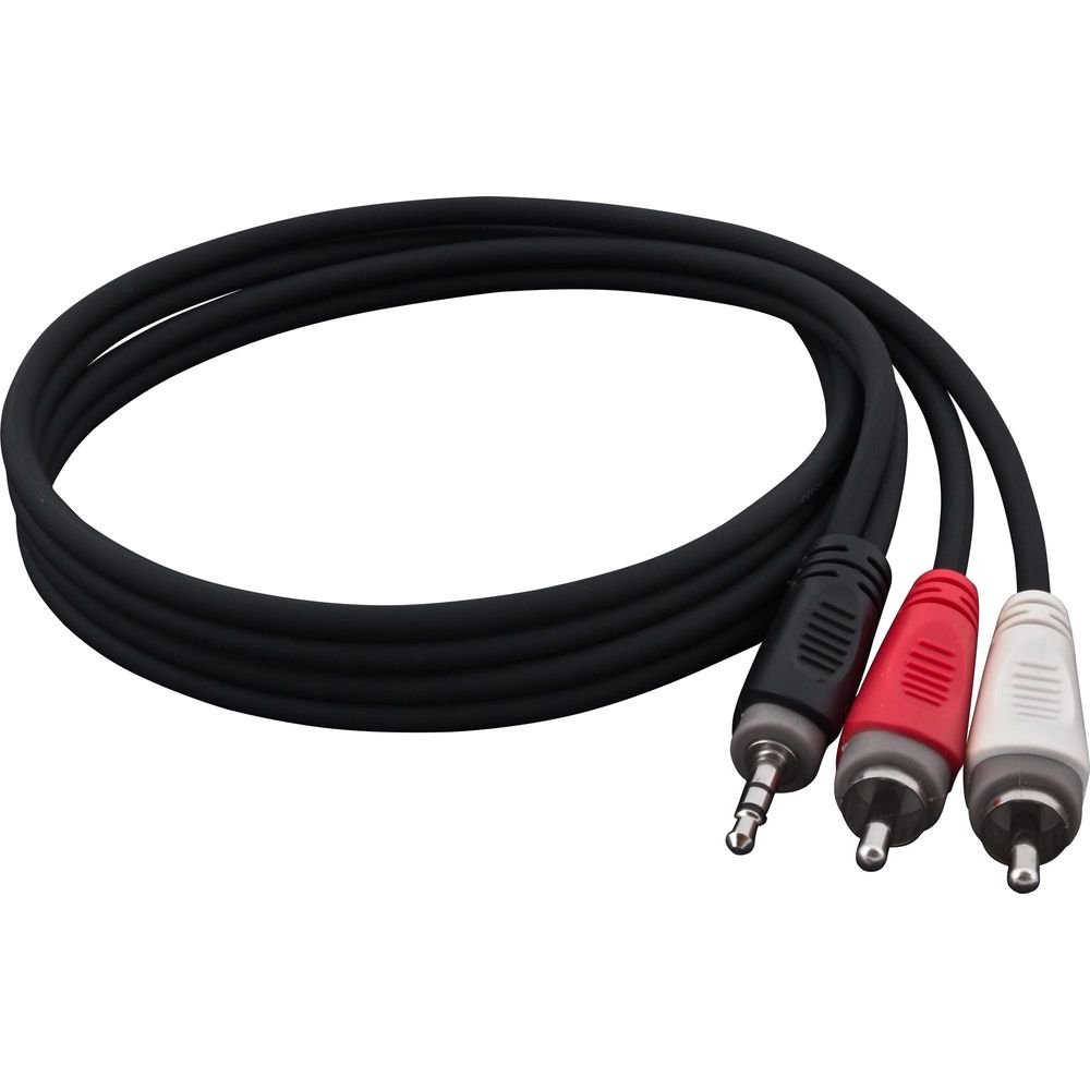 Cabo de Áudio Linha Player P2 x RCA2 1,8 Metros Preto HAYONIK Un.Venda: PC/1