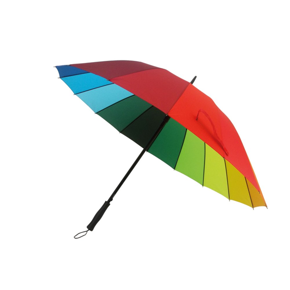 Sombrinha Longa 16k Automatica Arco-Íris