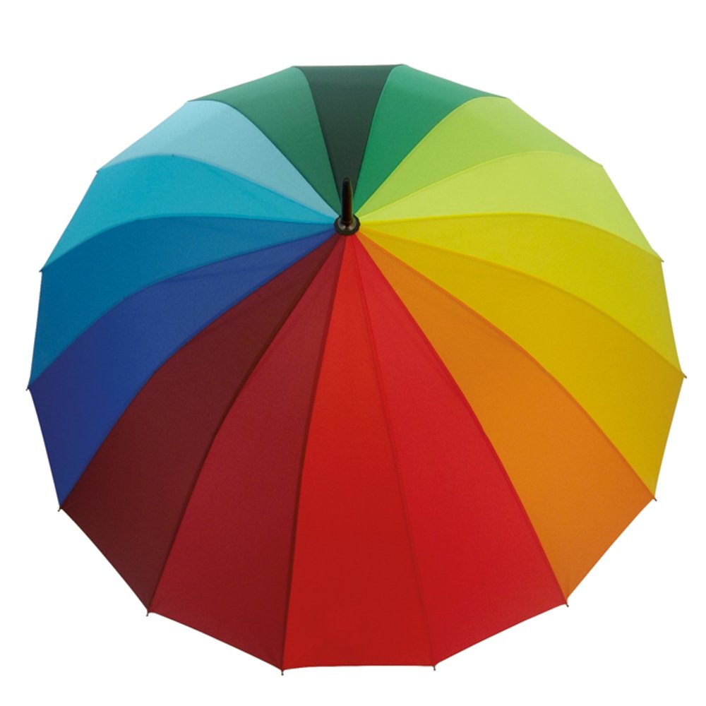 Sombrinha Longa 16k Automatica Arco-Íris