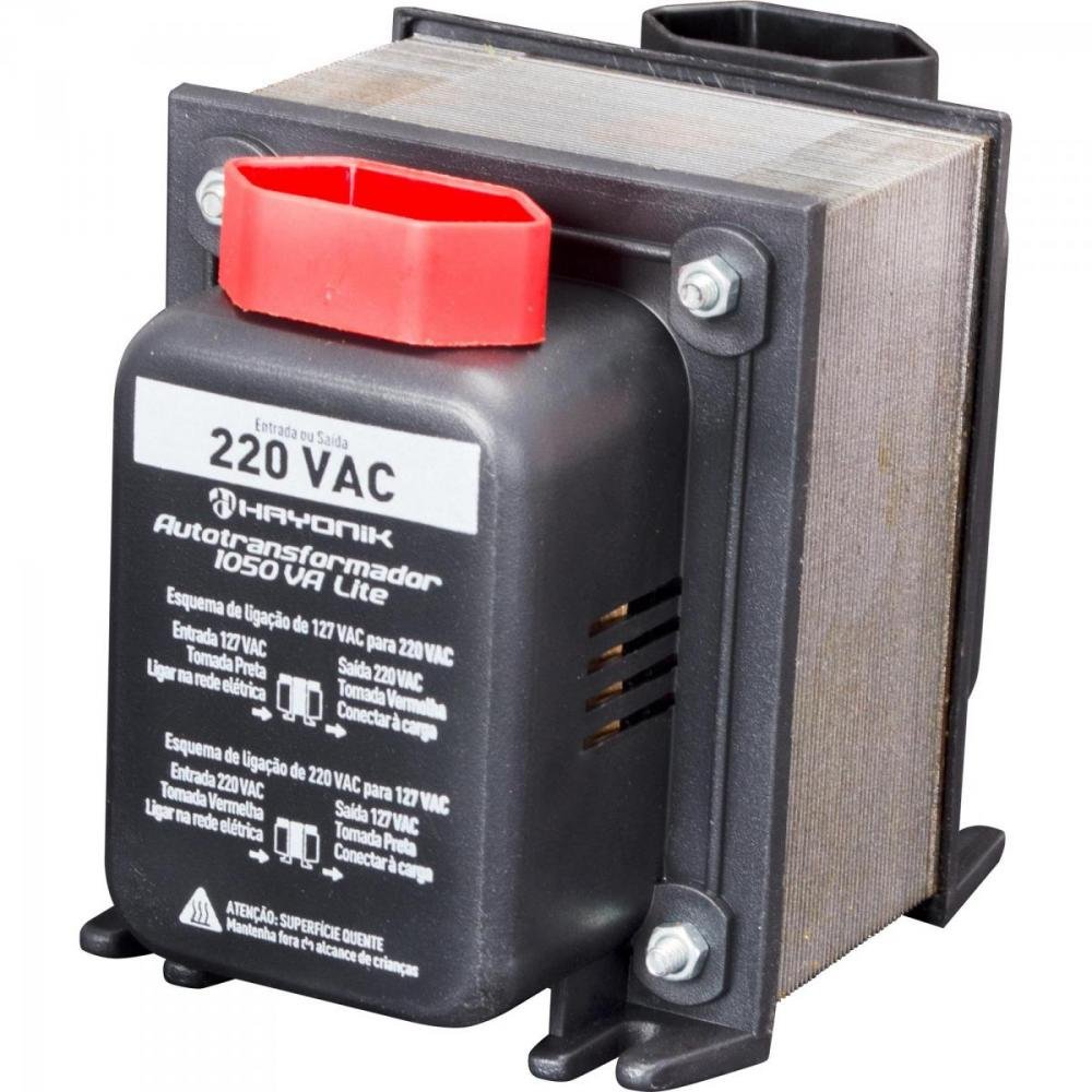 Autotrafo Universal 1050VA Lite Preto HAYONIK
