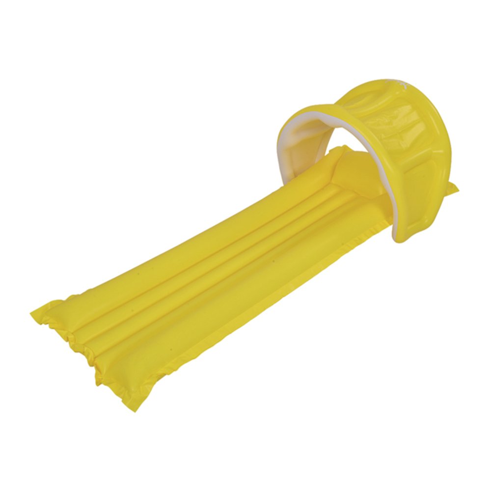 Colchao Inflavel Para Piscina Com Cobertura 183x75cm