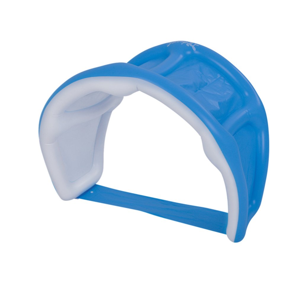Colchao Inflavel Para Piscina Com Cobertura 183x75cm